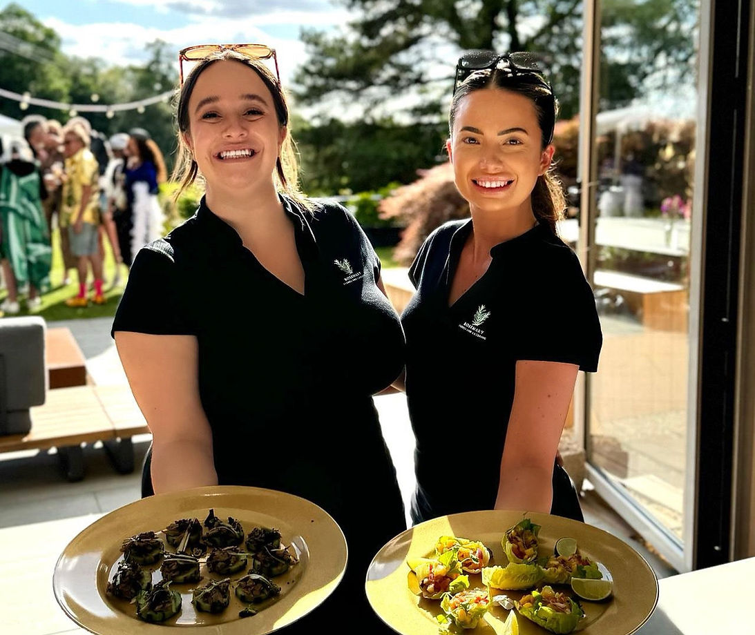 Rosemary Events professional catering team in Southampton preparing elegant dining experience